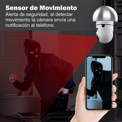 Foco Cámara De Seguridad Smart 360