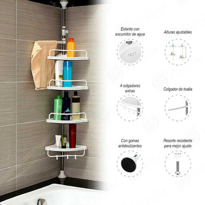 Esquinero de Baño Multifuncional Premium