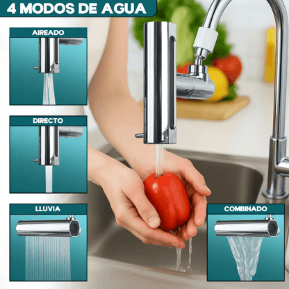 Adaptador Grifo 360° Pro 4 Modos de Agua