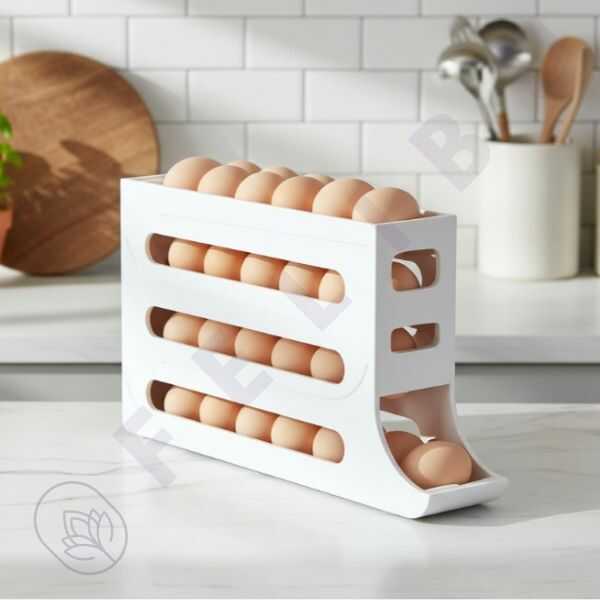 Organizador Dispensador de Huevos - paga 2 lleva 3