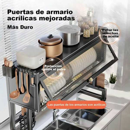 Escurridor Cocina Con Tapa