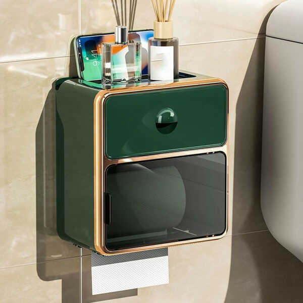 Organizador Portapapel Baño Multifuncional