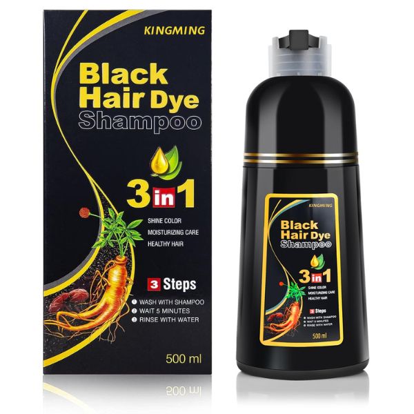 Shampoo Cubrecanas Negro Natural
