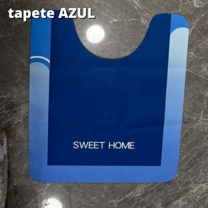 Set de 2 Tapetes de Baño Antideslizantes