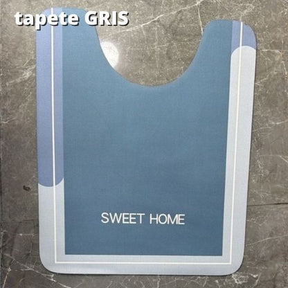 Set de 2 Tapetes de Baño Antideslizantes